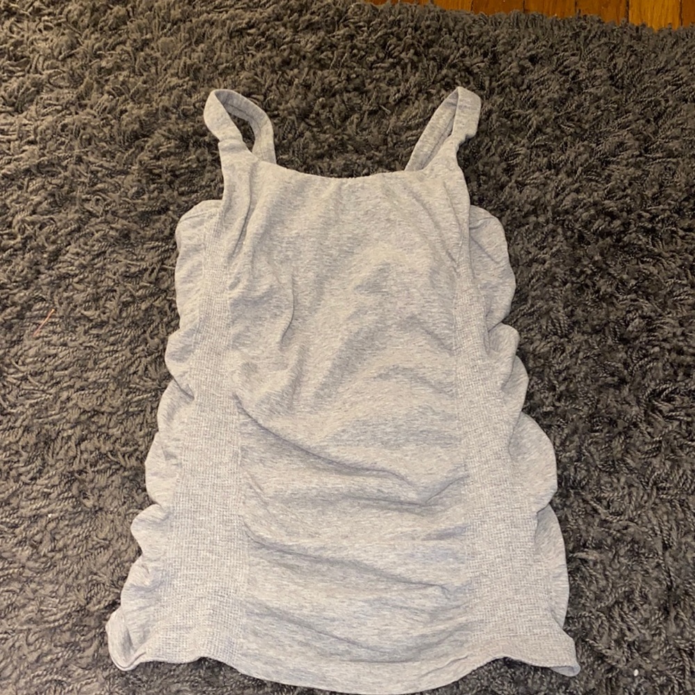 ATHLETA workout tank with sports bra built in size small